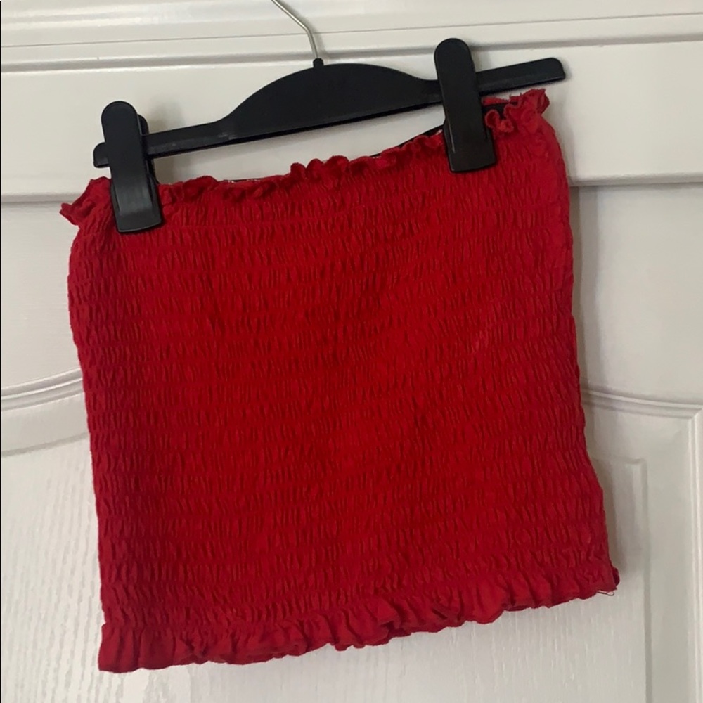 Red tilly’s tube top